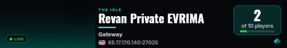 Revan Private EVRIMA live status badge