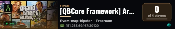 [QBCore Framework] Army RQ live status badge