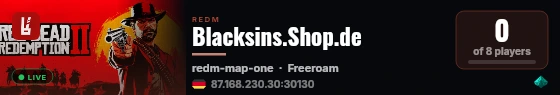 Blacksins.Shop.de live status badge