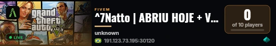 ^7Natto | ABRIU HOJE + VIP GRATIS live status badge
