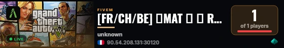 [FR/CH/BE] 🌊MAT 🡺 🔓 RP SÉRIEUX 🡺 🎁 EXCLUSIF & OPTIMISÉ 🡺  ! 💙 live status badge