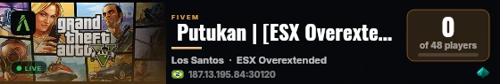  Putukan | [ESX Overextended] live status badge