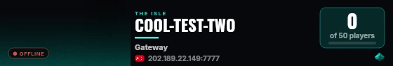 COOL-TEST-TWO live status badge