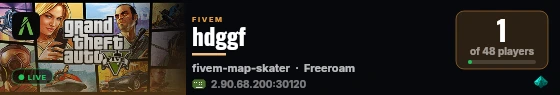 hdggf live status badge