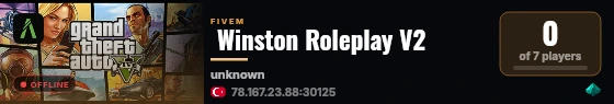  Winston Roleplay V2  live status badge