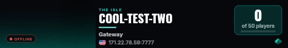 COOL-TEST-TWO live status badge