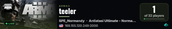 teeler live status badge
