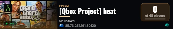 [Qbox Project] heat live status badge