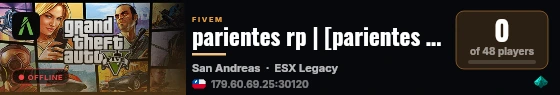 parientes rp | [parientes rp] live status badge
