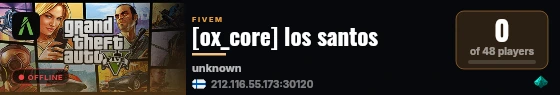 [ox_core] los santos live status badge
