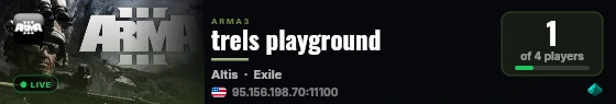 trels playground live status badge