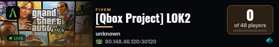 [Qbox Project] LOK2 live status badge