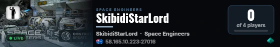SkibidiStarLord live status badge