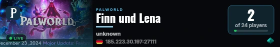 Finn und Lena live status badge