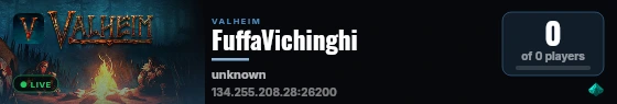 FuffaVichinghi live status badge