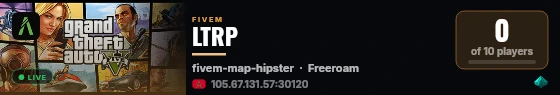 LTRP live status badge