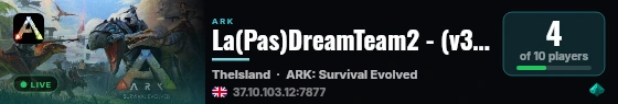 La(Pas)DreamTeam2 - (v361.7) live status badge
