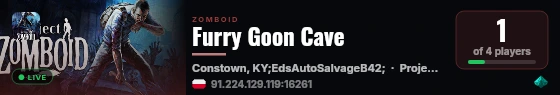 Furry Goon Cave live status badge