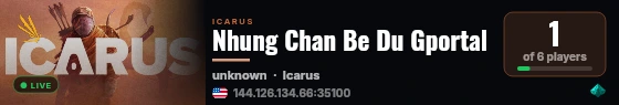 Nhung Chan Be Du Gportal live status badge