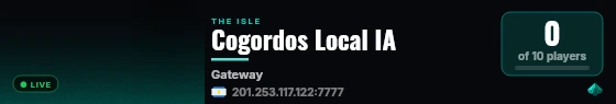 Cogordos Local IA live status badge