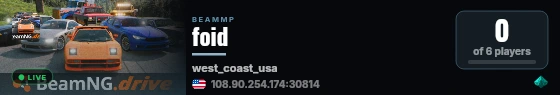 foid live status badge