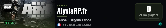 AlysiaRP.fr live status badge