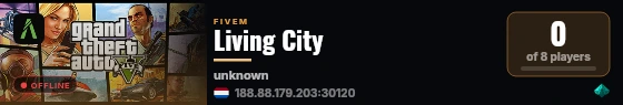 Living City live status badge
