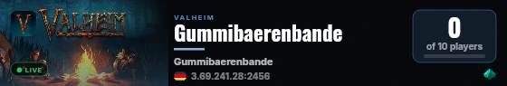 Gummibaerenbande live status badge