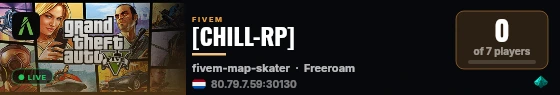 [CHILL-RP] live status badge