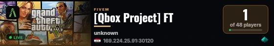 [Qbox Project] FT live status badge