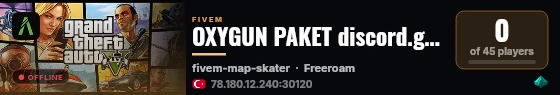 OXYGUN PAKET discord.gg/wQNa4jCaBC live status badge