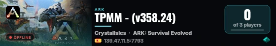 TPMM - (v358.24) live status badge