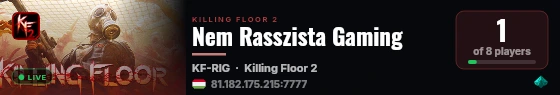 Nem Rasszista Gaming live status badge