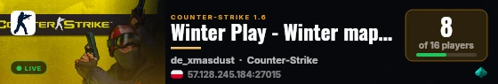 Winter Play - Winter maps we forgot we love live status badge