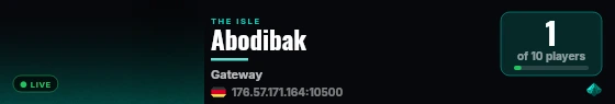Abodibak live status badge