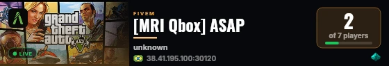 [MRI Qbox] ASAP live status badge