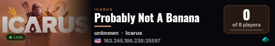Probably Not A Banana live status badge