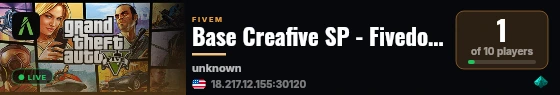 Base Creafive SP - Fivedoor  live status badge