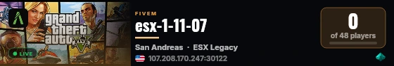 esx-1-11-07 live status badge