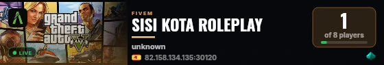 SISI KOTA ROLEPLAY live status badge