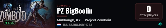 PZ BigBoolin live status badge