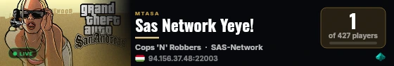 Sas Network Yeye! live status badge