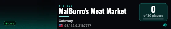 MalBurro's Meat Market live status badge