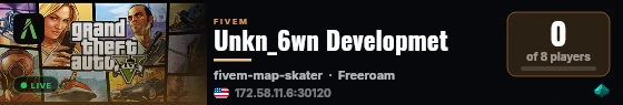 Unkn_6wn Developmet live status badge