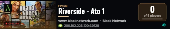Riverside - Ato 1 live status badge