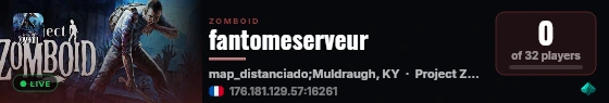 fantomeserveur live status badge