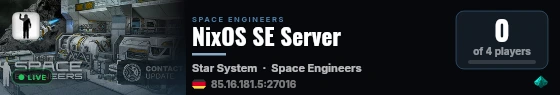 NixOS SE Server live status badge