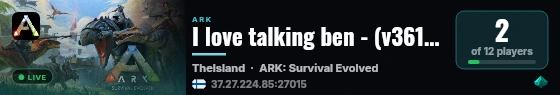 I love talking ben - (v361.7) live status badge
