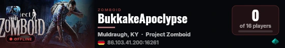 BukkakeApoclypse live status badge