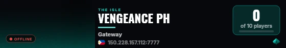VENGEANCE PH live status badge